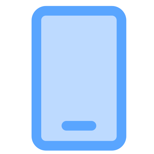 Smartphone Generic Blue icon