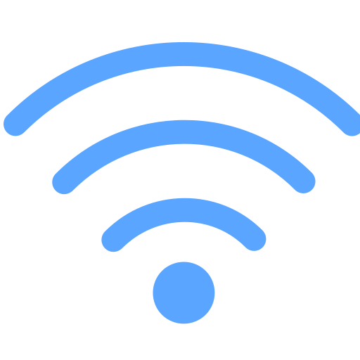 Wi fi Generic Blue icon