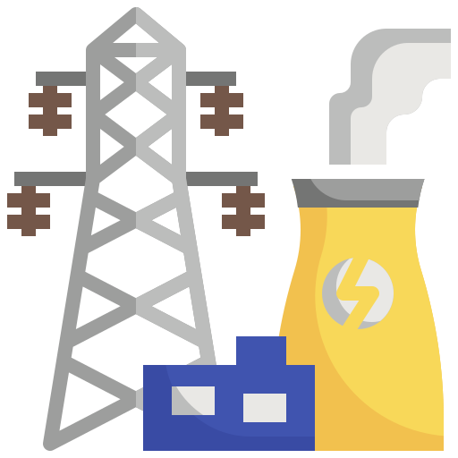 industria de la energía icono gratis