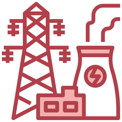 industria de la energía icono gratis