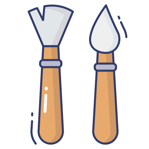 Paint brush Dinosoft Lineal Color icon