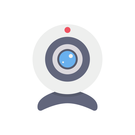 cámara web icono gratis