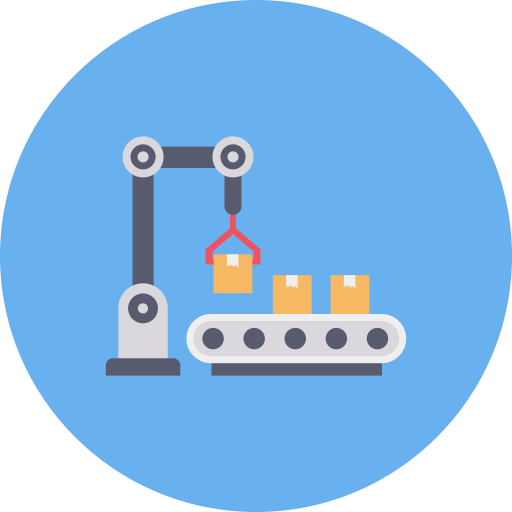 Logistics Dinosoft Circular icon