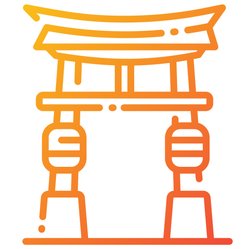 puerta torii icono gratis