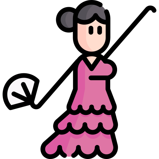 flamenco icono gratis