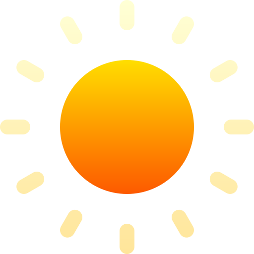 Sun free icon