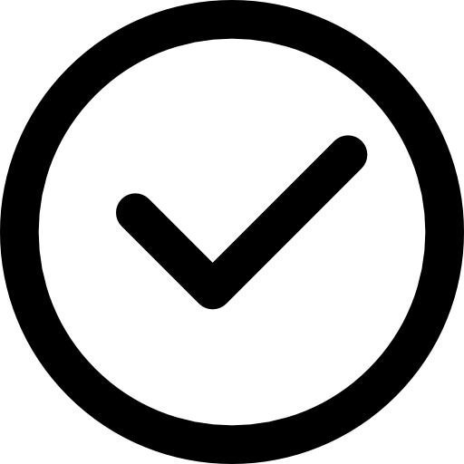 Success Basic Black Outline icon