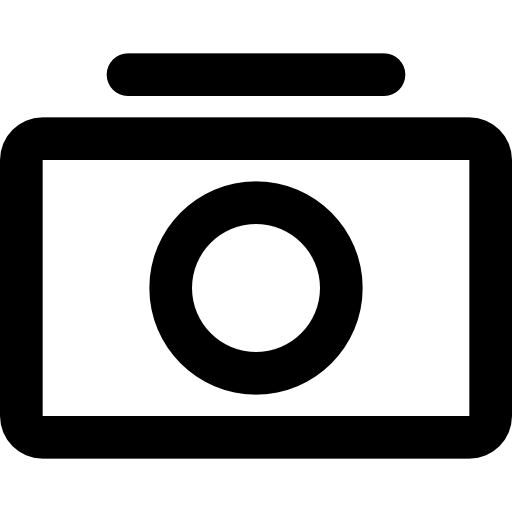 cámara fotográfica icono gratis