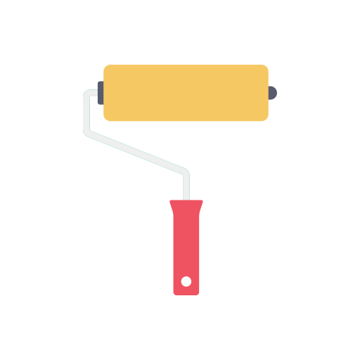 rodillo icono gratis