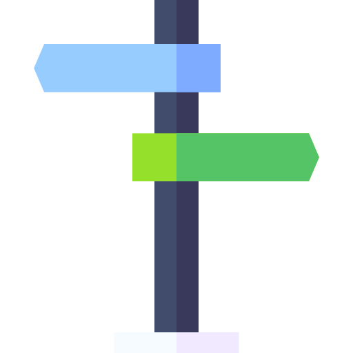 방향 무료 아이콘