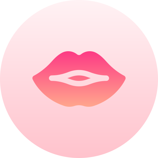 labios icono gratis