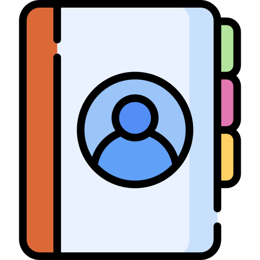 Contact book - Free user icons