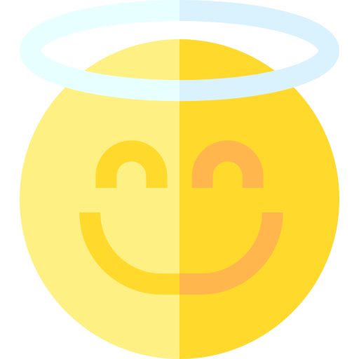 Angel Basic Straight Flat icon