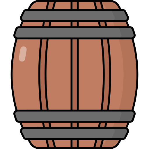 Barrel Generic Outline Color icon