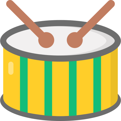 Drum - Free music icons