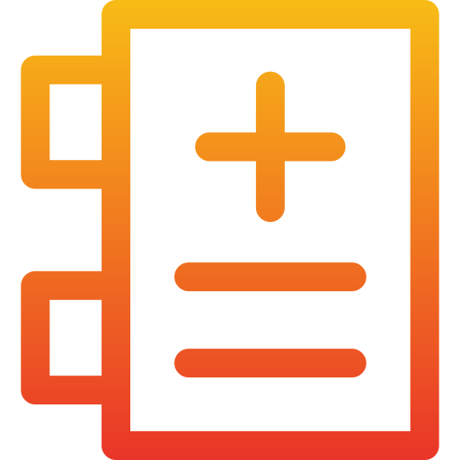 libro medico icono gratis