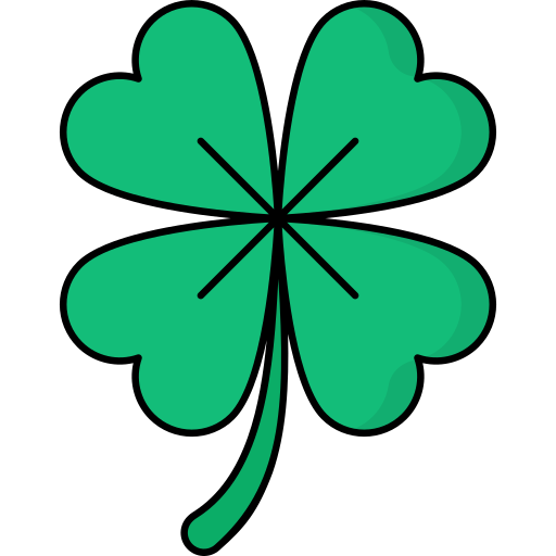 Clover Generic Outline Color icon