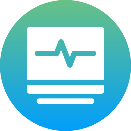 Électrocardiogramme Icône gratuit