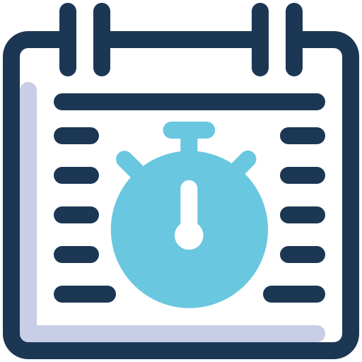 cronógrafo icono gratis