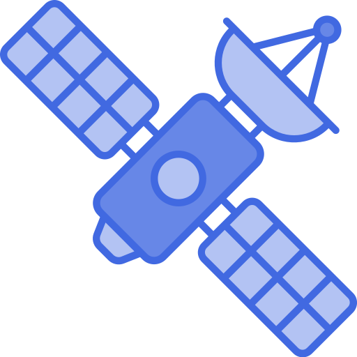 Satellite Generic Blue icon