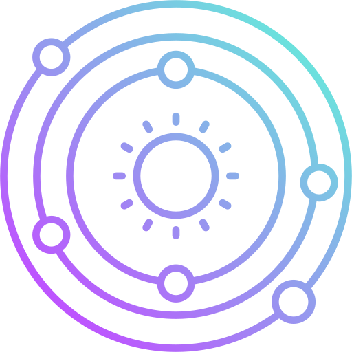 sistema solar icono gratis
