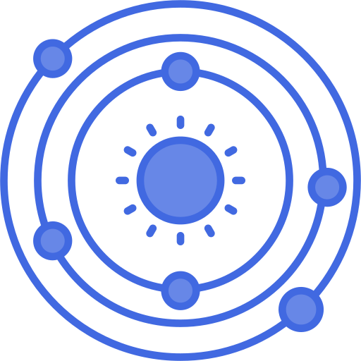 sistema solar icono gratis