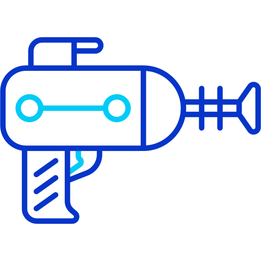 pistola laser icono gratis