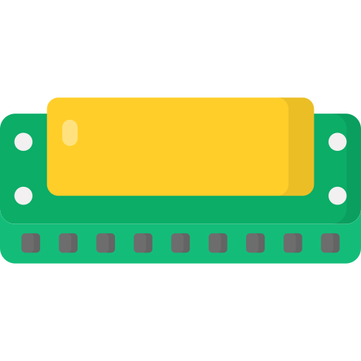 Harmonica Generic Flat icon