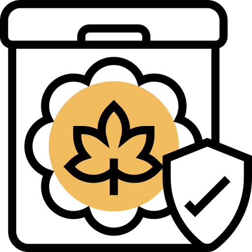 Cannabis free icon Cannabis free icon
