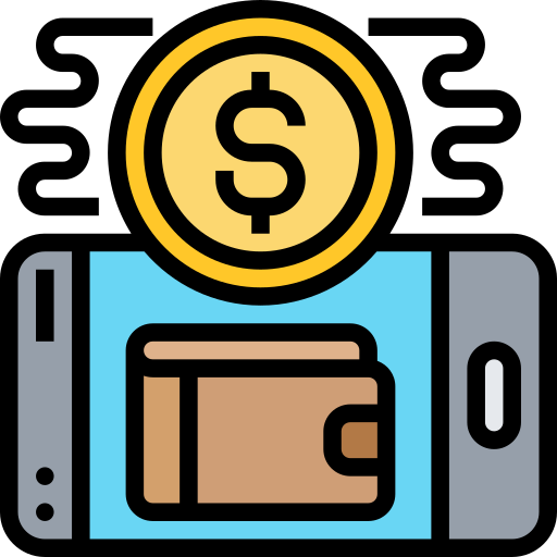 Wallet Meticulous Lineal Color icon