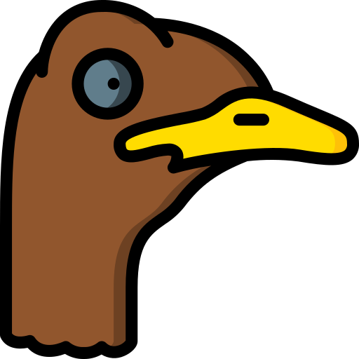 avestruz grátis ícone