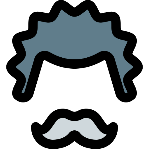 Mustache free icon