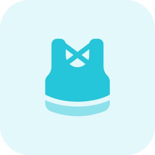 sujetador deportivo icono gratis