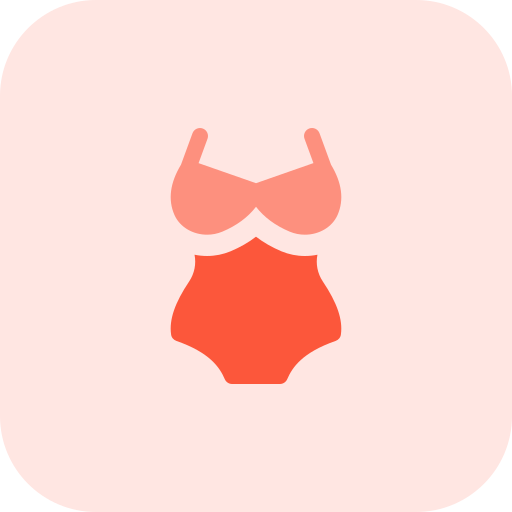 Swimsuit Pixel Perfect Tritone icon