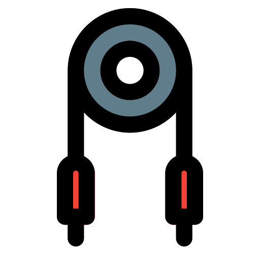 cable de sonido icono gratis