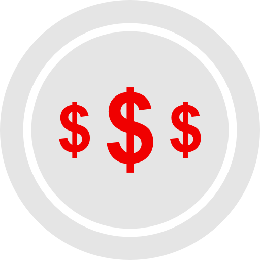 dollars Icône gratuit dollars Icône gratuit