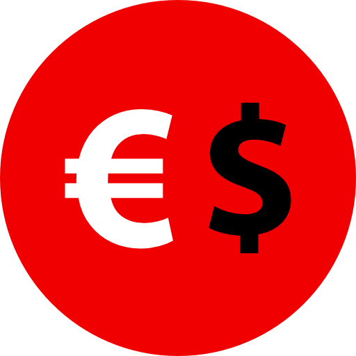 euro icono gratis