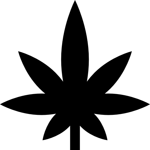 Cannabis Basic Straight Filled icon