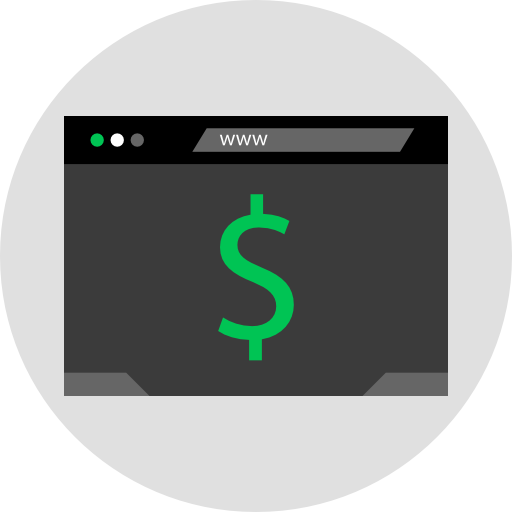 acesso a operações bancárias via internet grátis ícone acesso a operações bancárias via internet grátis ícone