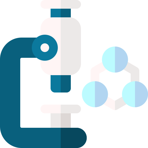 Microscope Basic Rounded Flat icon