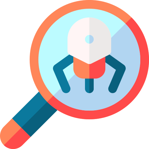 Magnifying glass free icon