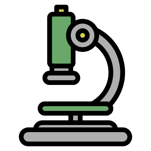 microscope Icône gratuit microscope Icône gratuit