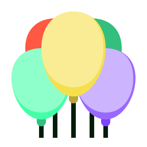 globos icono gratis