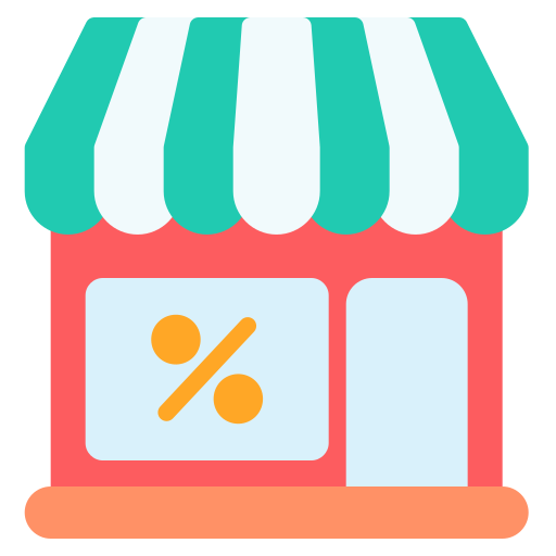 Shopping store Generic Flat icon