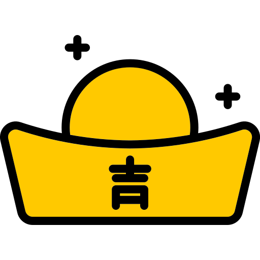 lingote de oro icono gratis