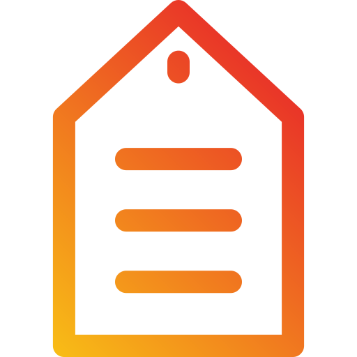 etiqueta de precio icono gratis