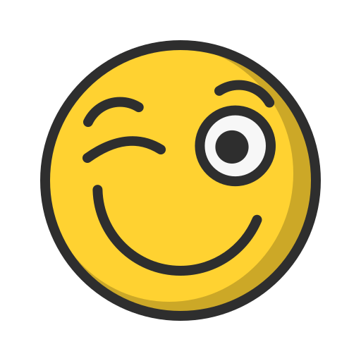 Smile Generic Outline Color icon