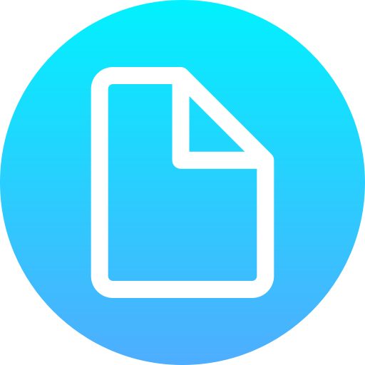 Document Generic Flat Gradient icon