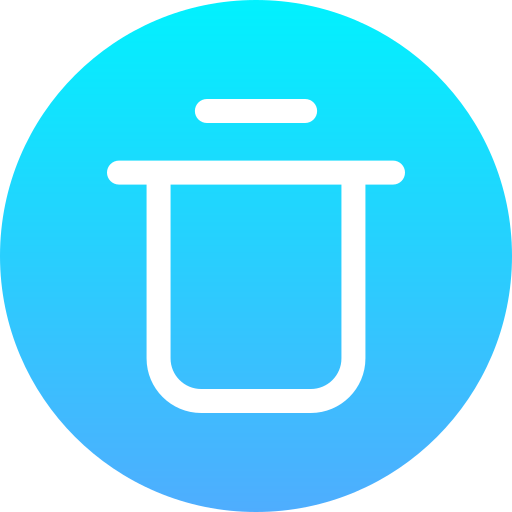 Trash Generic Flat Gradient icon