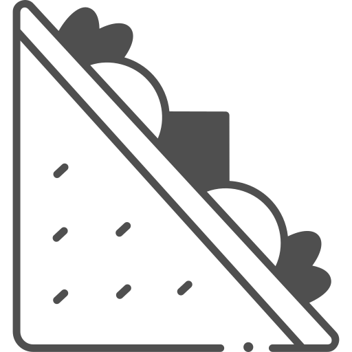 emparedado icono gratis